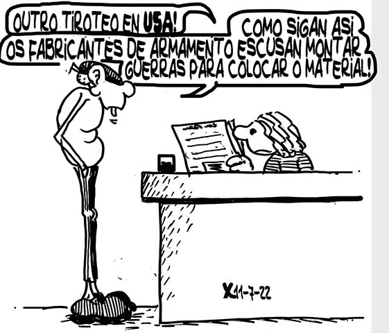 Viñeta de O Carrabouxo do 11 de xullo de 2022
