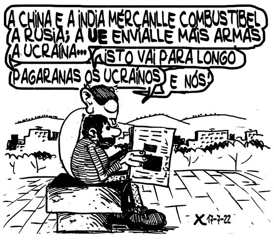 Viñeta de O Carrabouxo do 17 de xullo de 2022