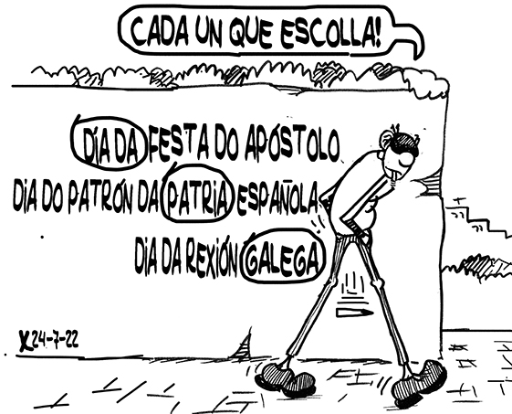 Viñeta de O Carrabouxo do 24 de xullo de 2022