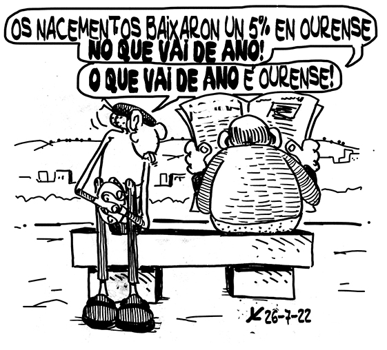 Viñeta de O Carrabouxo do 26 de xullo de 2022