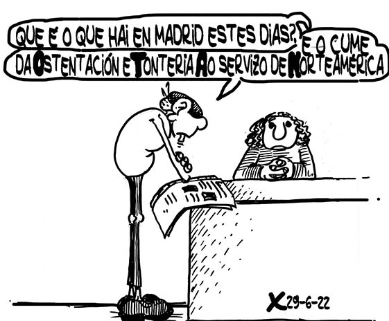 Viñeta de O Carrabouxo do 29 de xuño de 2022