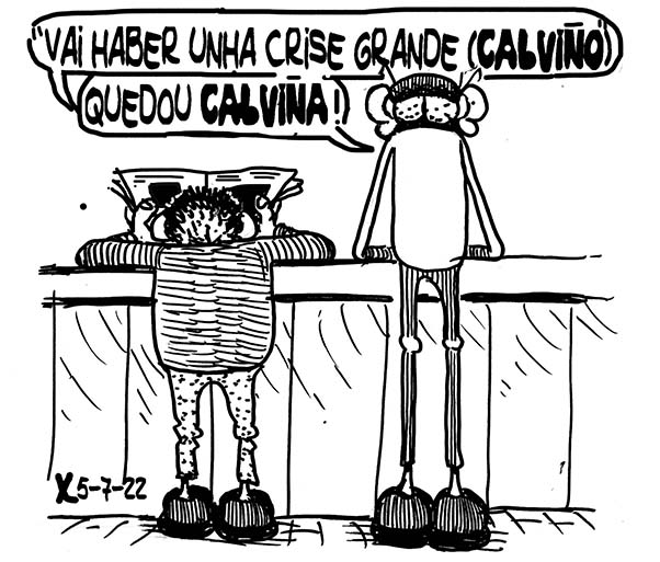 Viñeta de O Carrabouxo do 5 de xullo de 2022