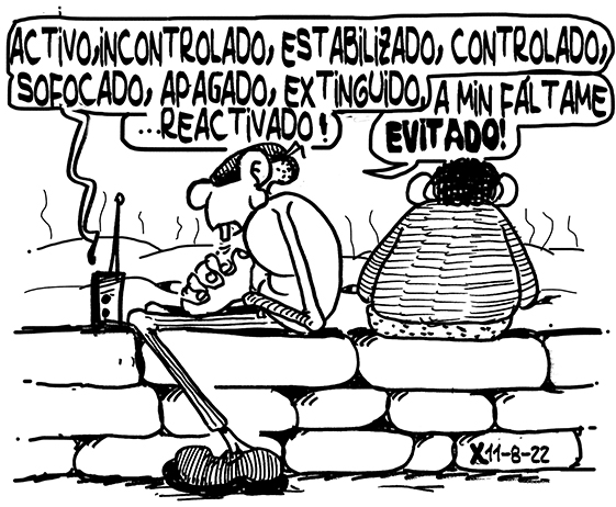 Viñeta de O Carrabouxo do 13 de agosto de 2022