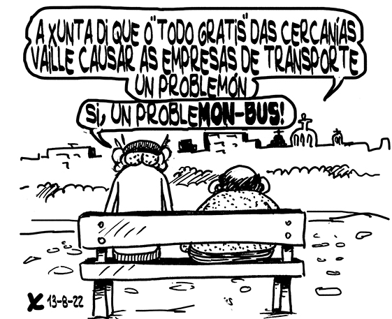 Viñeta de O Carrabouxo do 13 de agosto de 2022