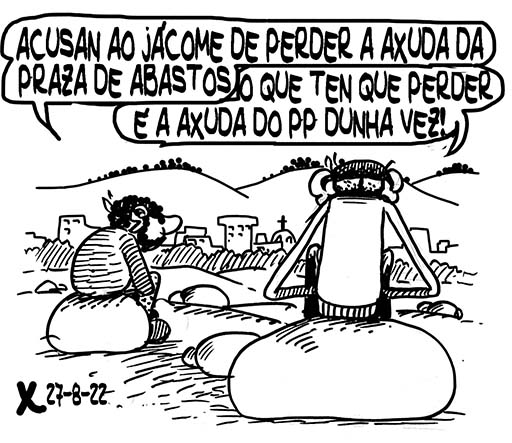 Viñeta de O Carrabouxo do 27 de agosto de 2022
