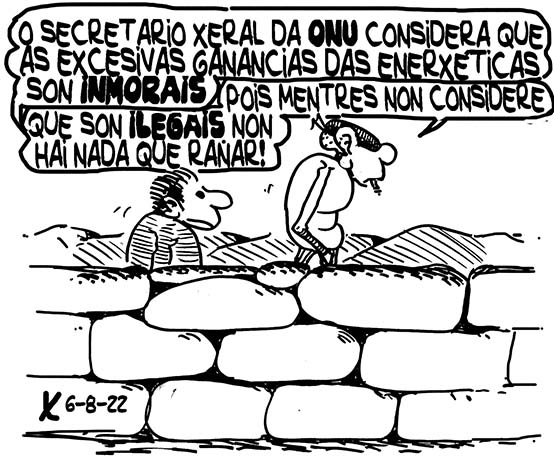 Viñeta de O Carrabouxo do 6 de agosto de 2022