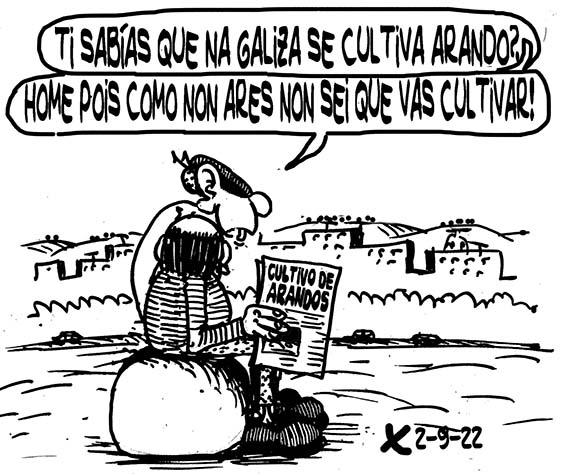 Viñeta de O Carrabouxo do 2 de setembro de 2022