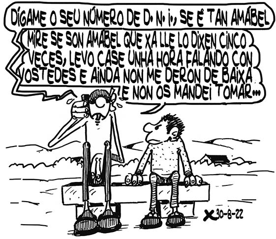 Viñeta de O Carrabouxo do 30 de agosto de 2022