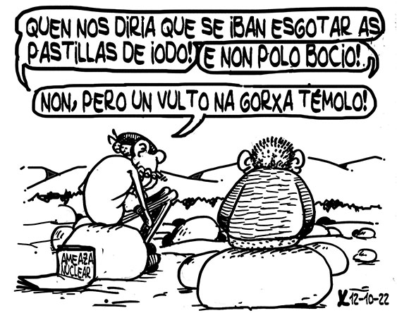Viñeta de O Carrabouxo do 12 de outubro de 2022