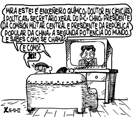 Viñeta de O Carrabouxo do 16 de outubro de 2022