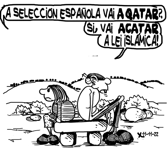 Viñeta de O Carrabouxo do 11 de novembro de 2022