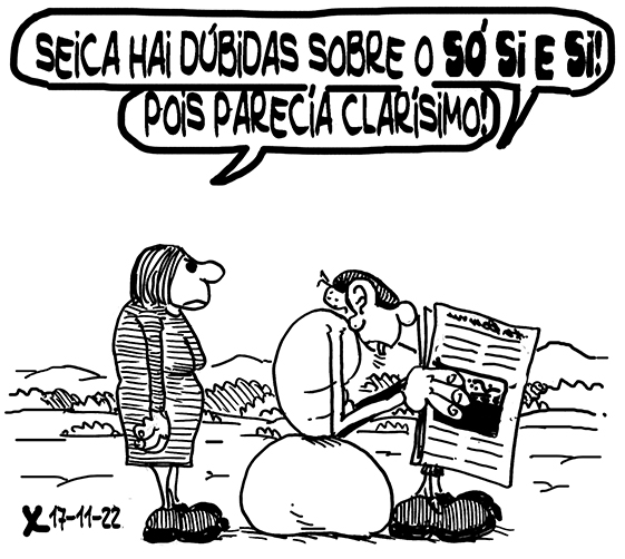 Viñeta de O Carrabouxo do 17 de novembro de 2022