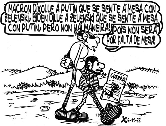 Viñeta de O Carrabouxo do 6 de novembro de 2022