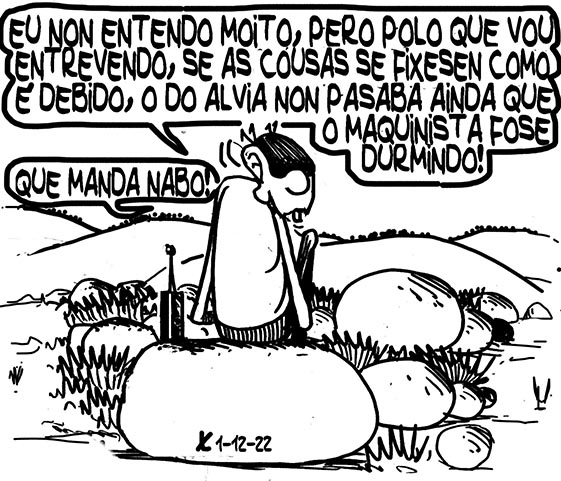 Viñeta de O Carrabouxo do 1 de decembro de 2022