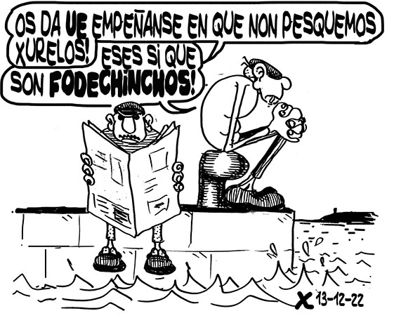 Viñeta de O Carrabouxo do 13 de decembro de 2022