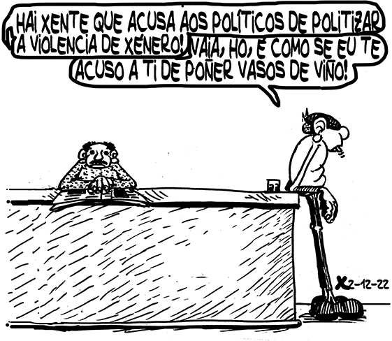 Viñeta de O Carrabouxo do 2 de decembro de 2022