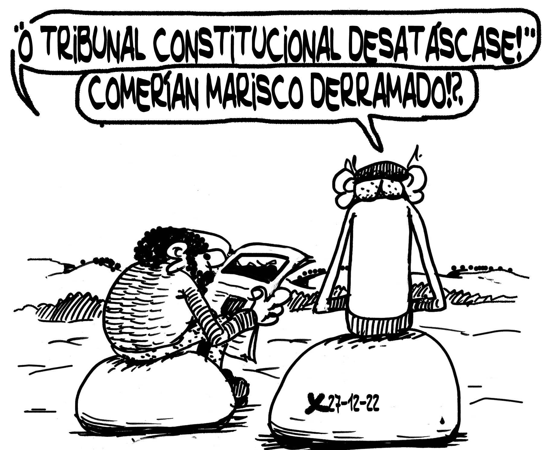 Viñeta de O Carrabouxo do 27 de decembro de 2022