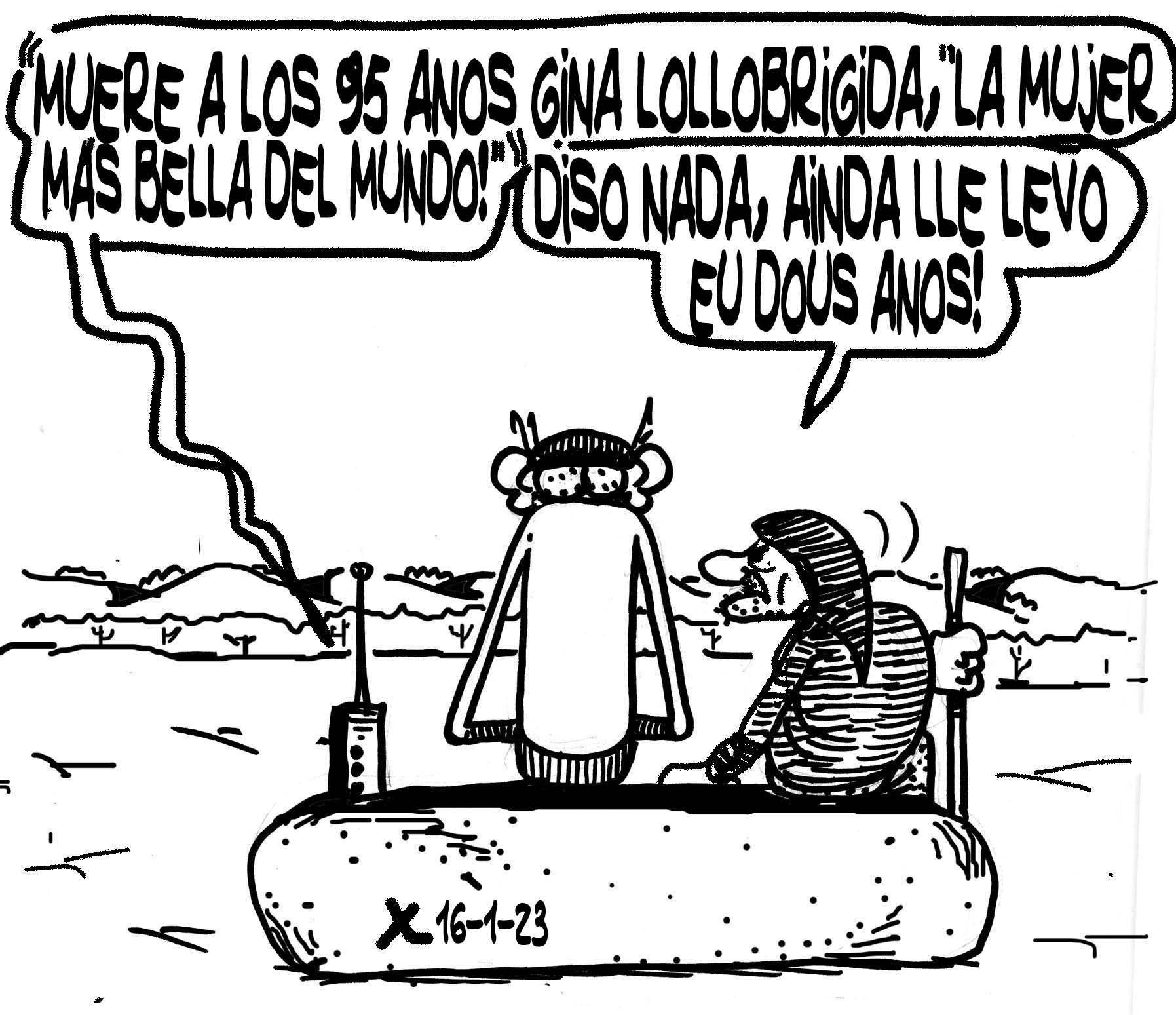 Viñeta de O Carrabouxo do 16 de xaneiro de 2023