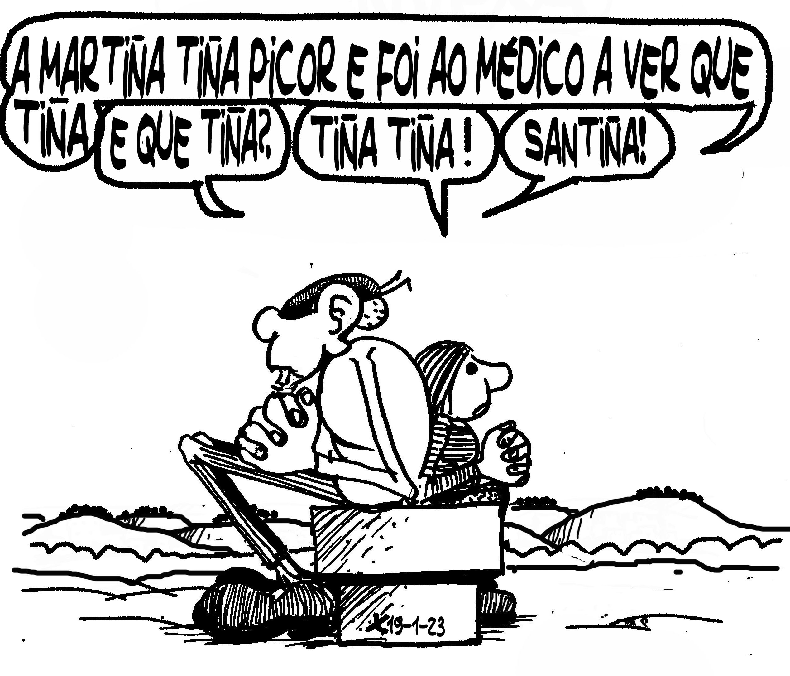 Viñeta de O Carrabouxo do 19 de xaneiro de 2023