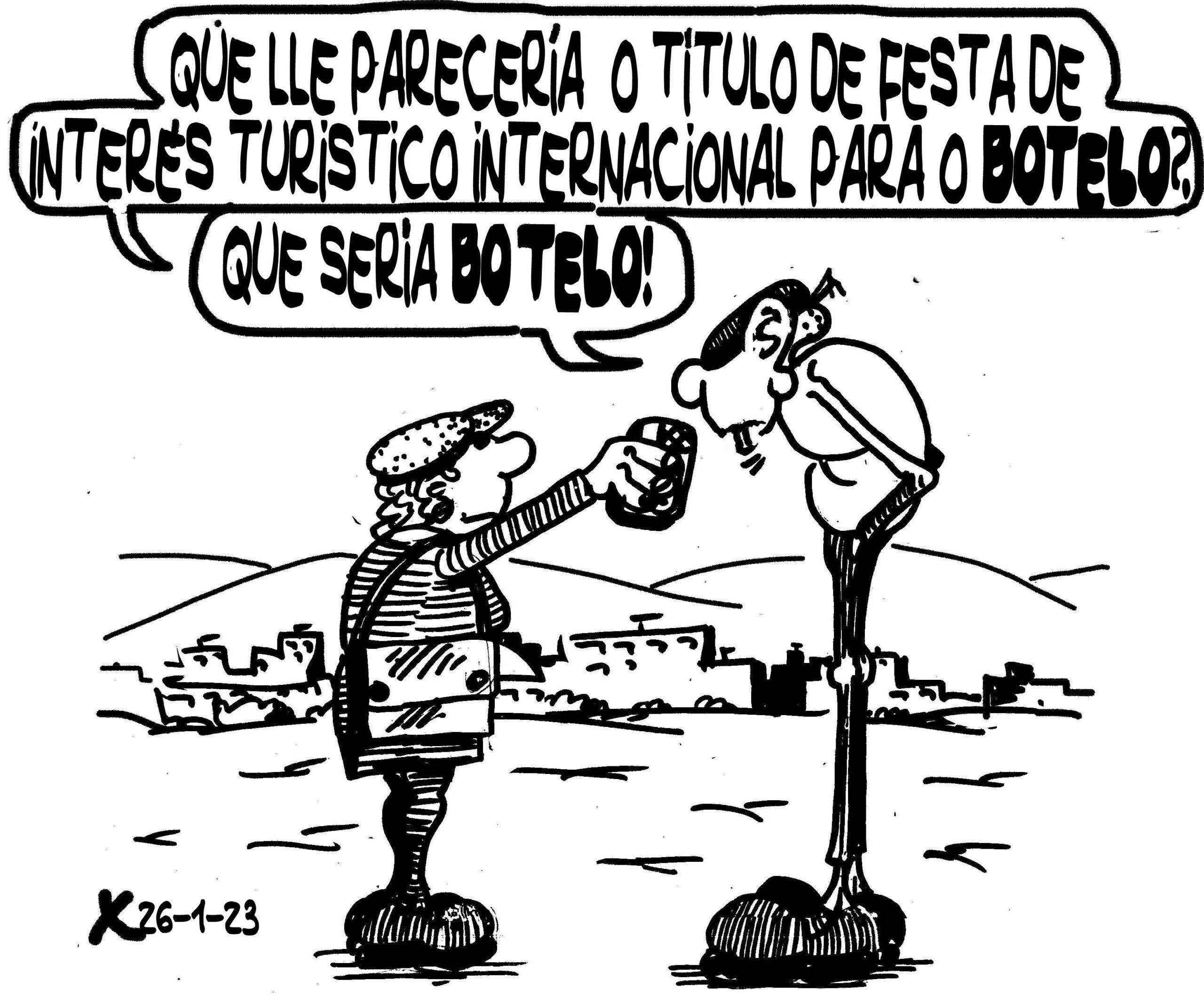 Viñeta de O Carrabouxo do 26 de xaneiro de 2023