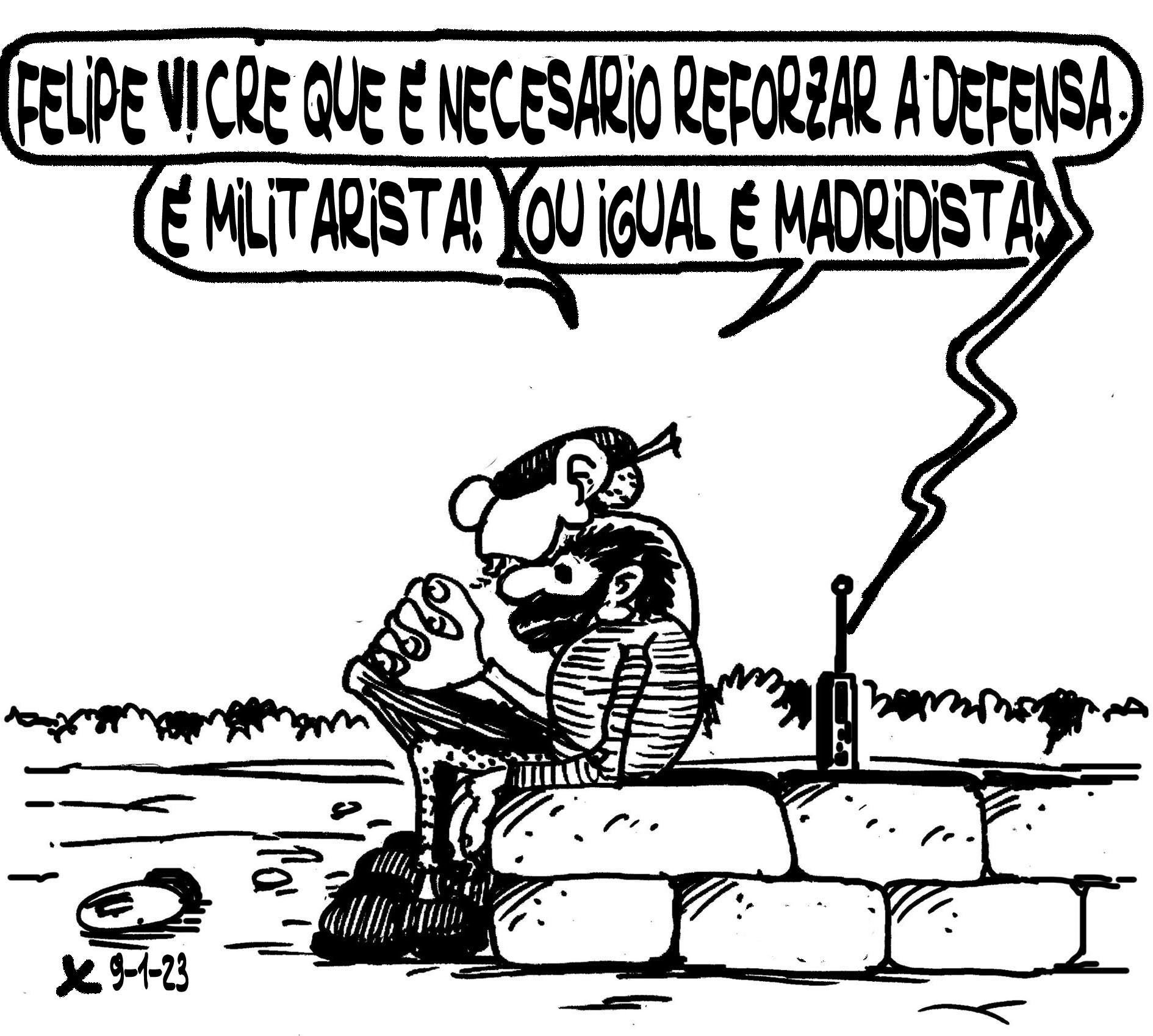 Viñeta de O Carrabouxo do 9 de xaneiro de 2023