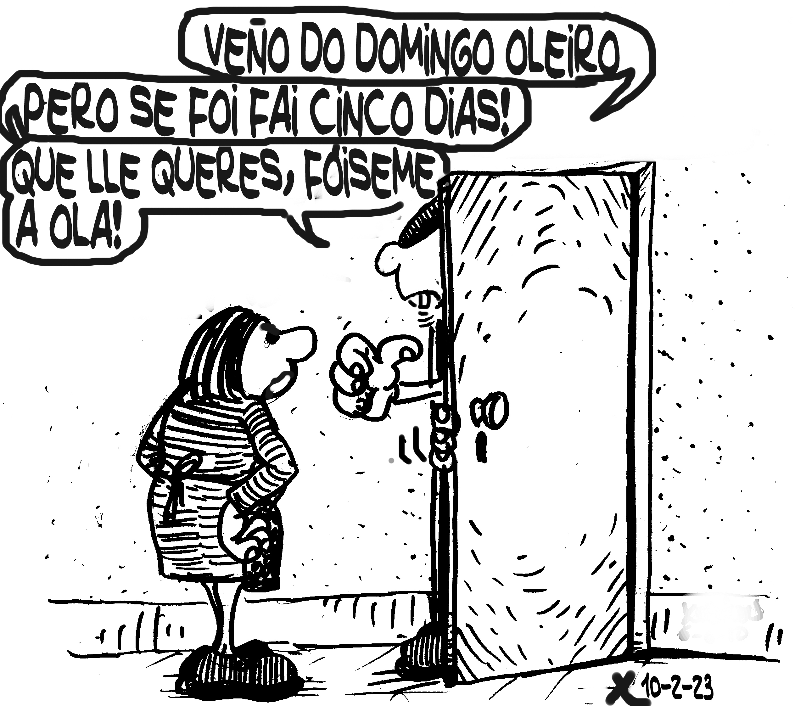 Viñeta de O Carrabouxo do 10 de febreiro de 2023