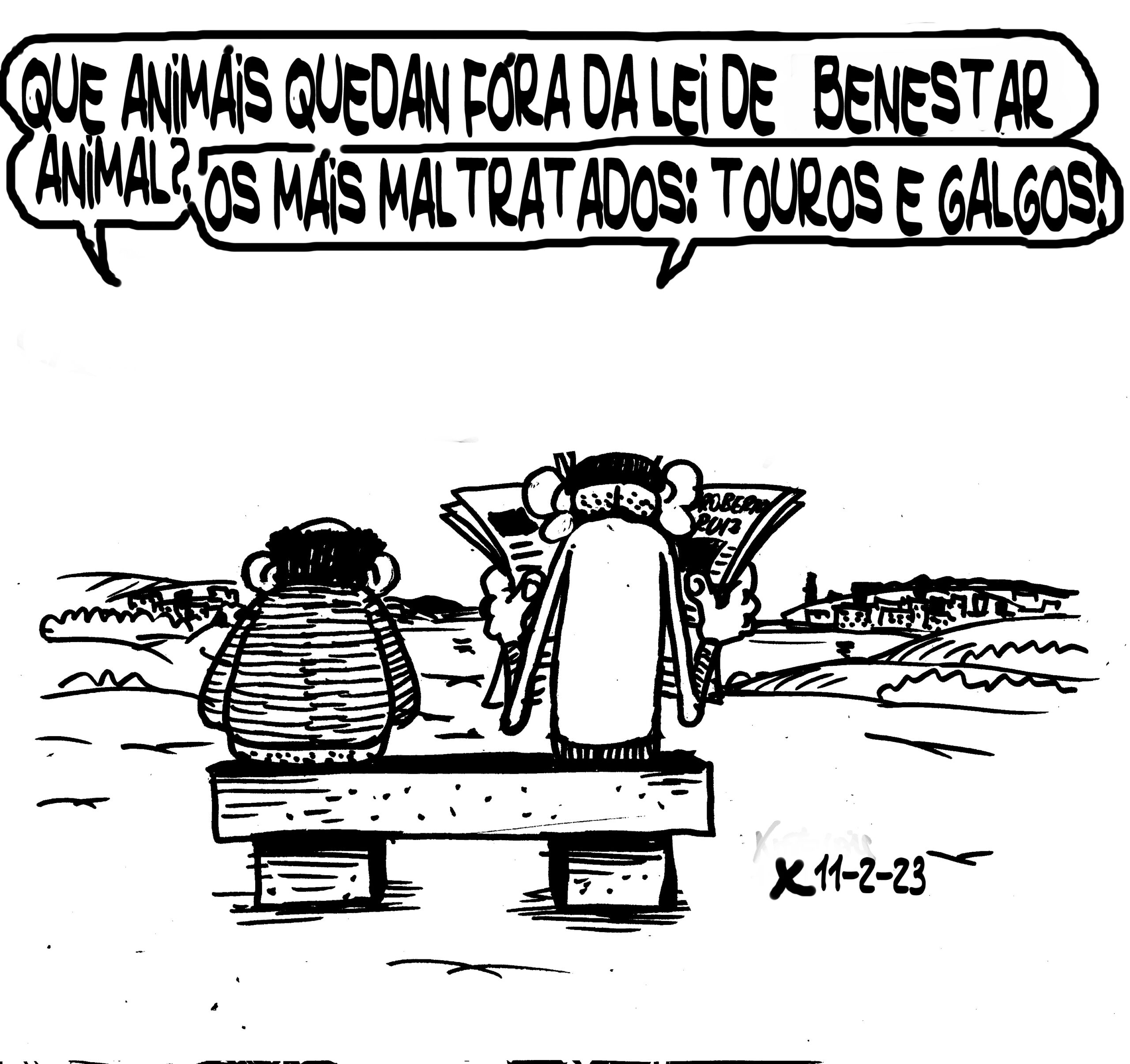 Viñeta de O Carrabouxo do 11 de febreiro de 2023