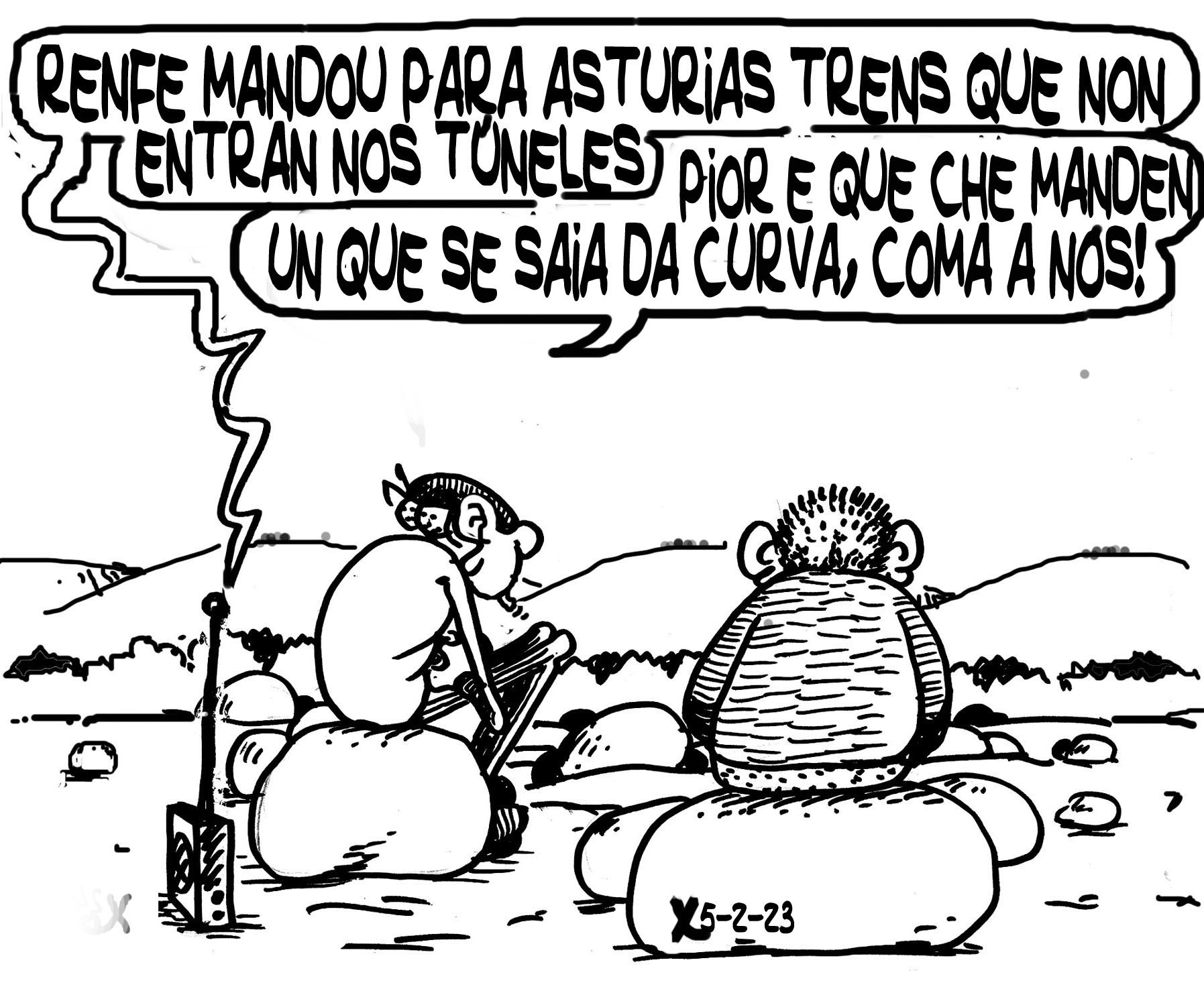 Viñeta de O Carrabouxo do 5 de febreiro de 2023