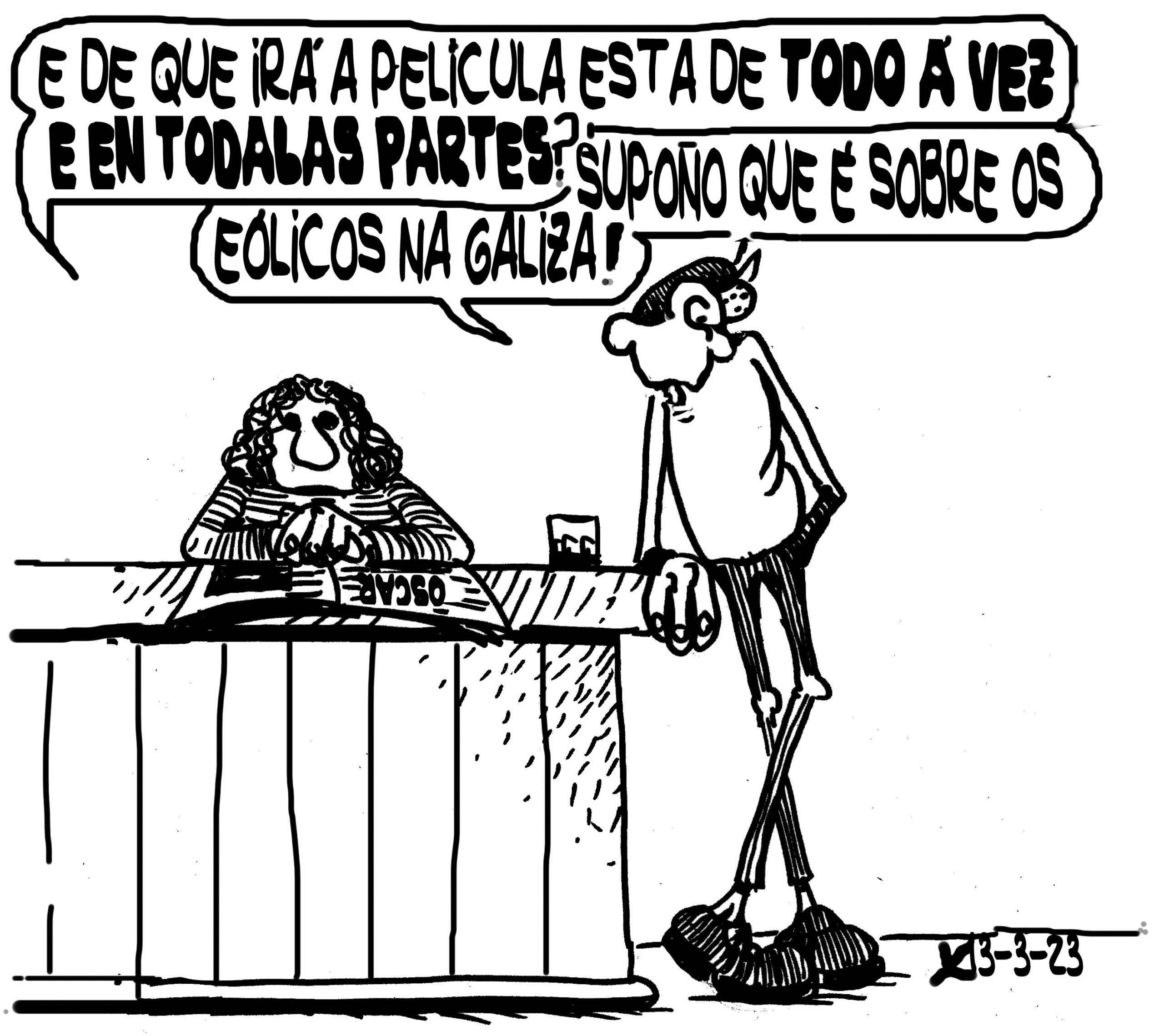 Viñeta de O Carrabouxo do 13 de marzo de 2023