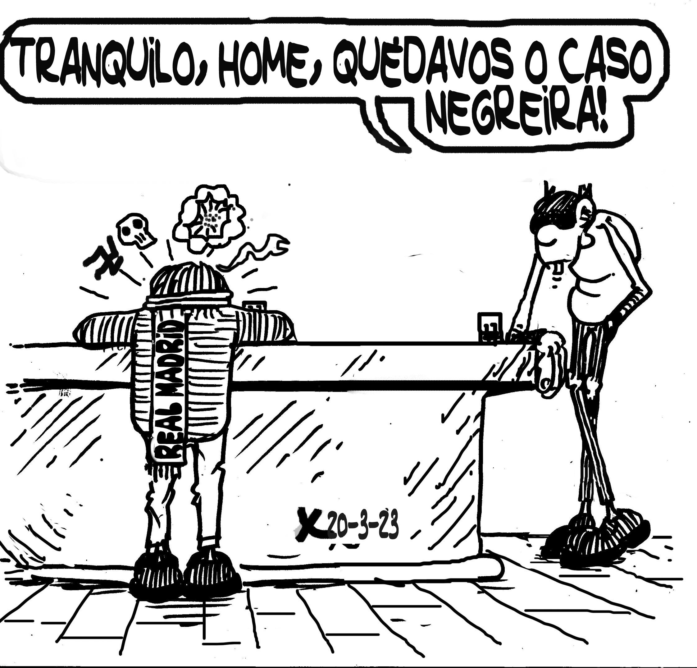 Viñeta de O Carrabouxo do 20 de marzo de 2023
