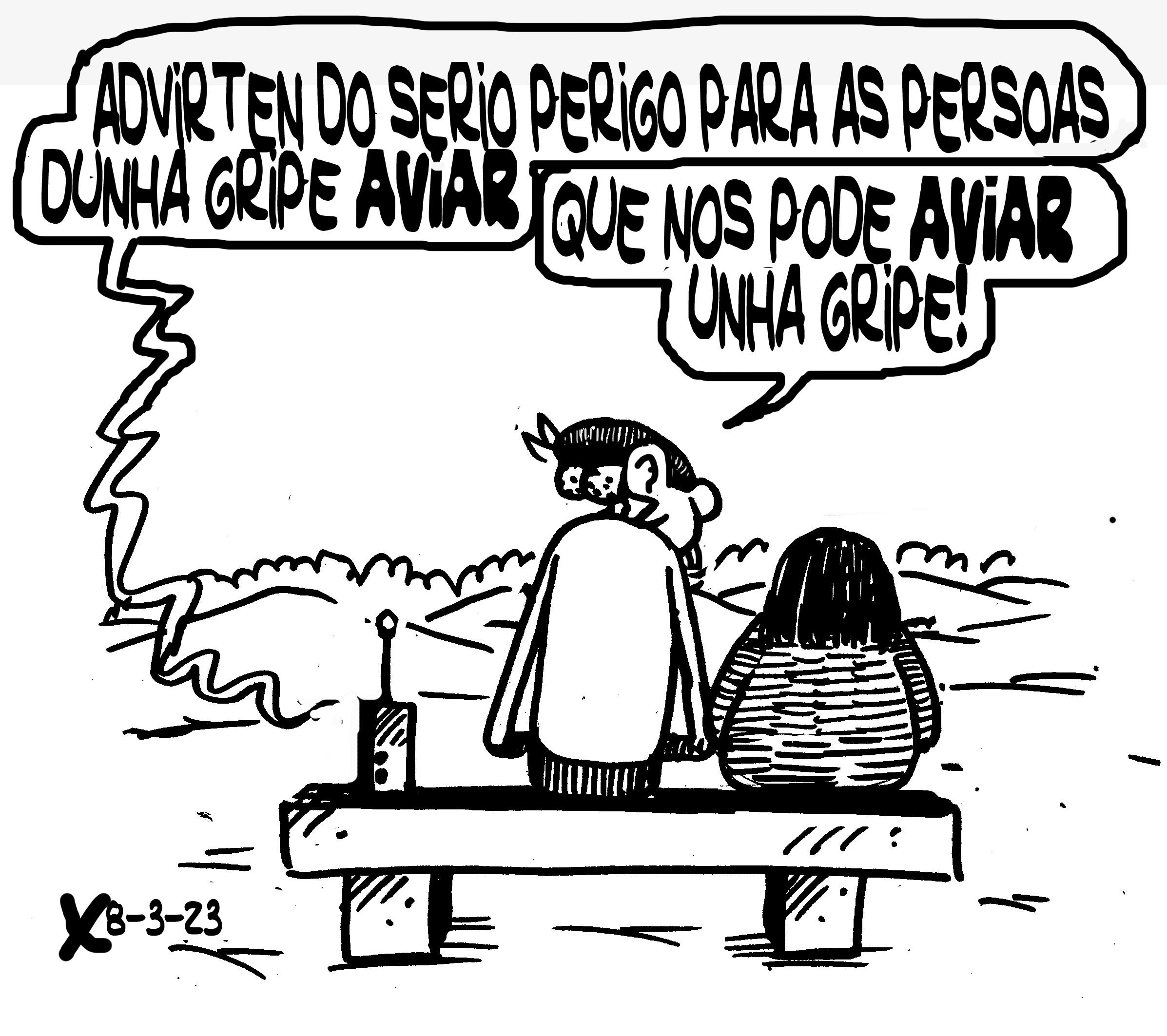 Viñeta de O Carrabouxo do 8 de marzo de 2023