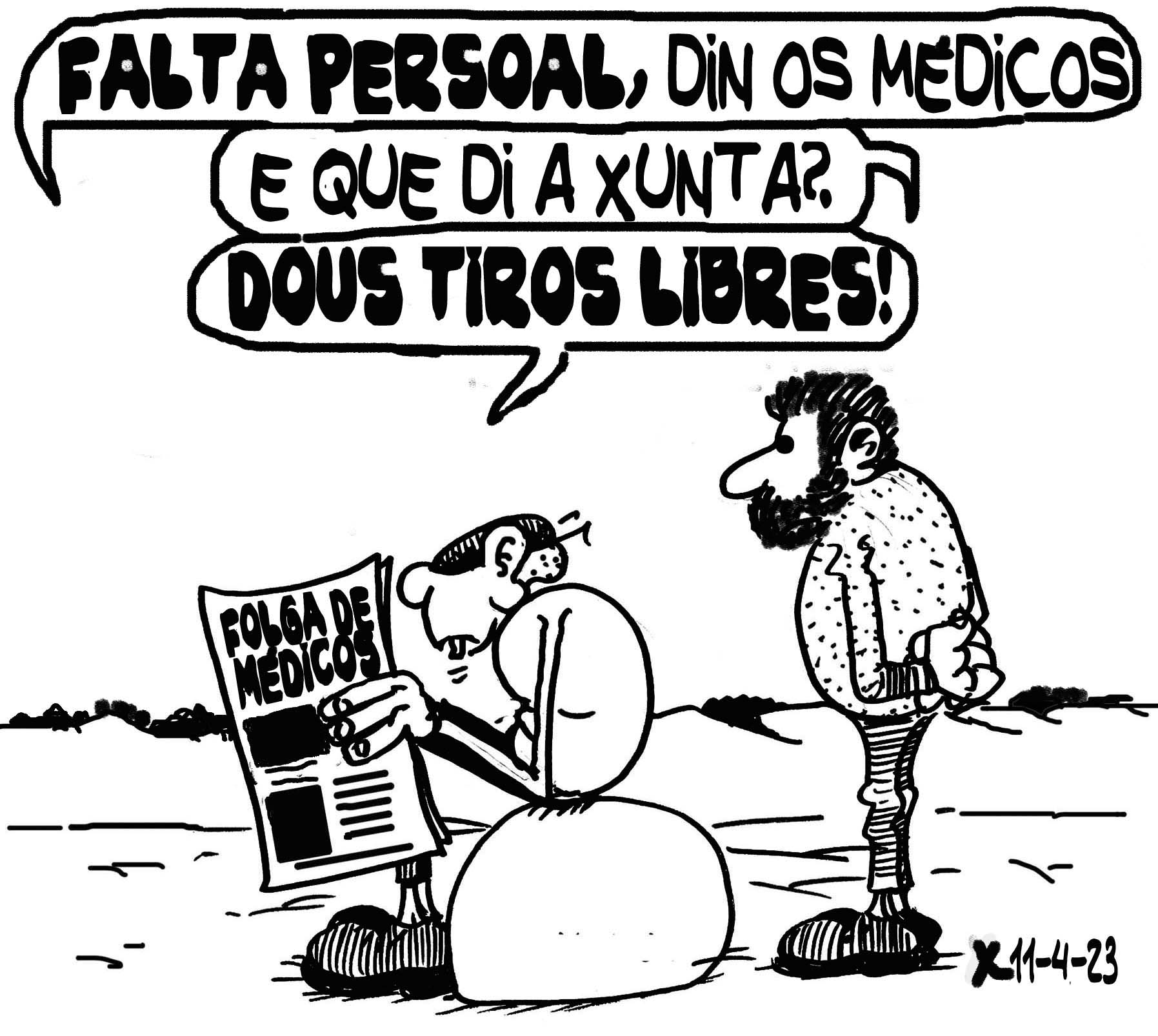 Viñeta de O Carrabouxo do 11 de abril de 2023