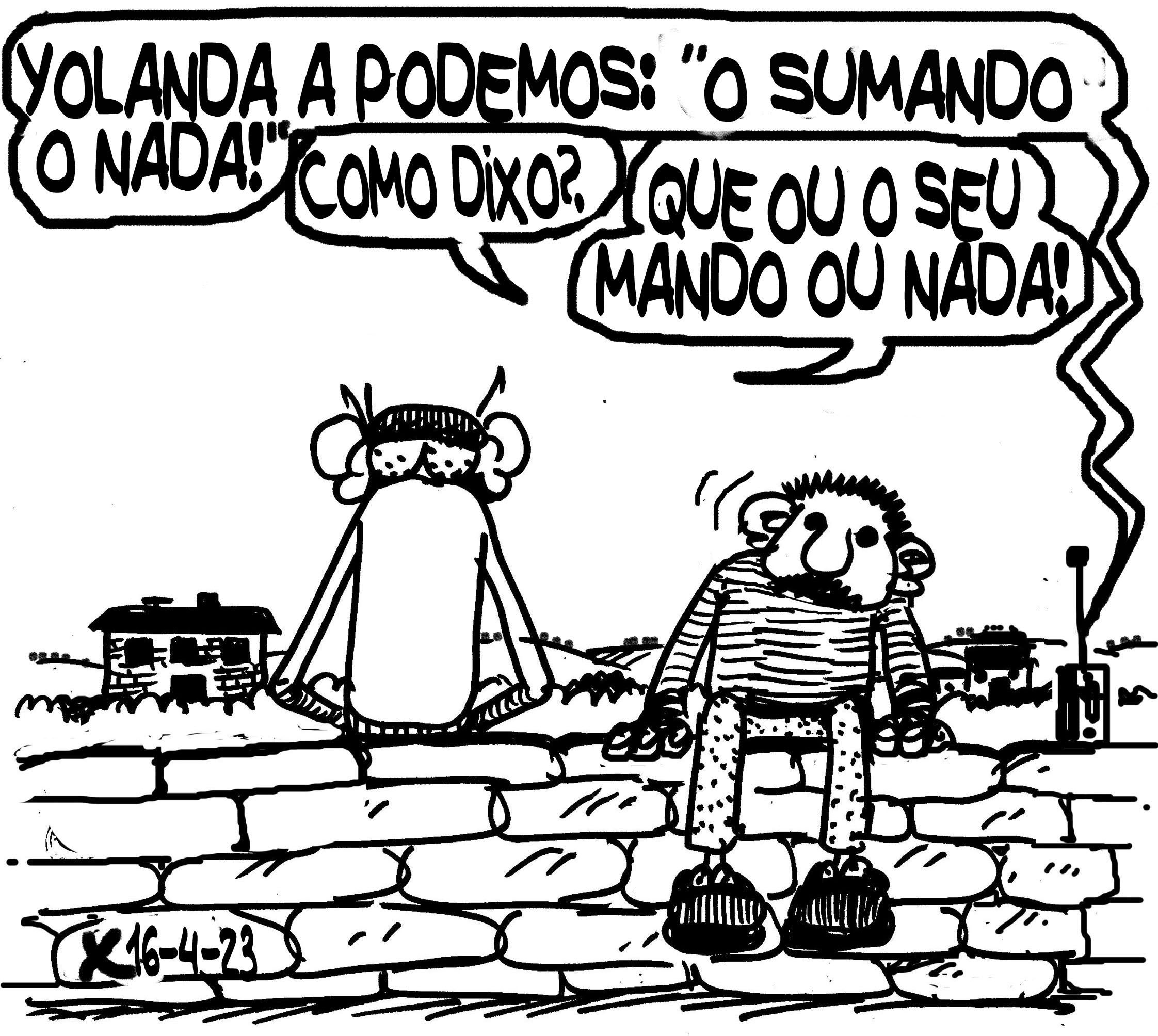 Viñeta de O Carrabouxo do 16 de abril de 2023