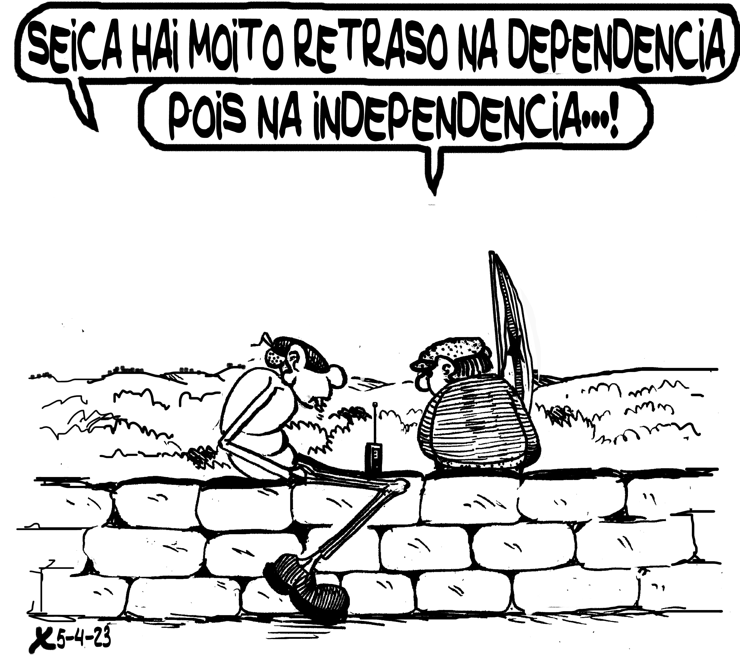 Viñeta de O Carrabouxo do 5 de abril de 2023