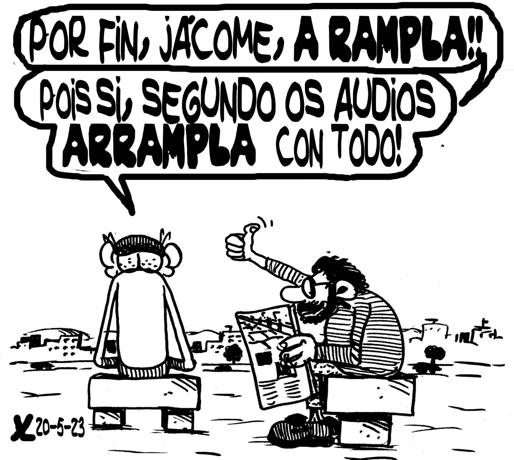 Viñeta de O Carrabouxo do 20 de maio de 2023