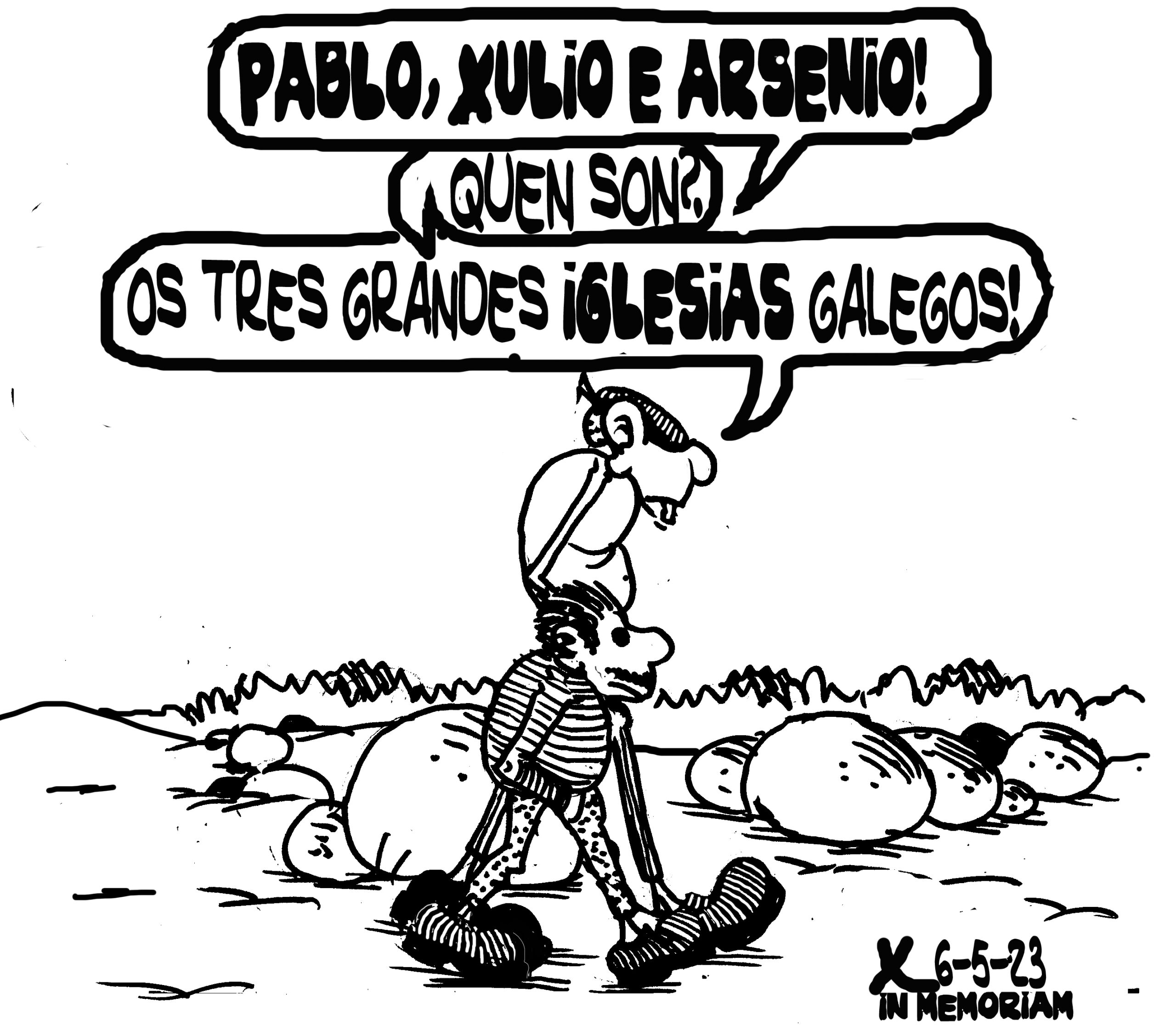 Viñeta de O Carrabouxo do 6 de maio de 2023
