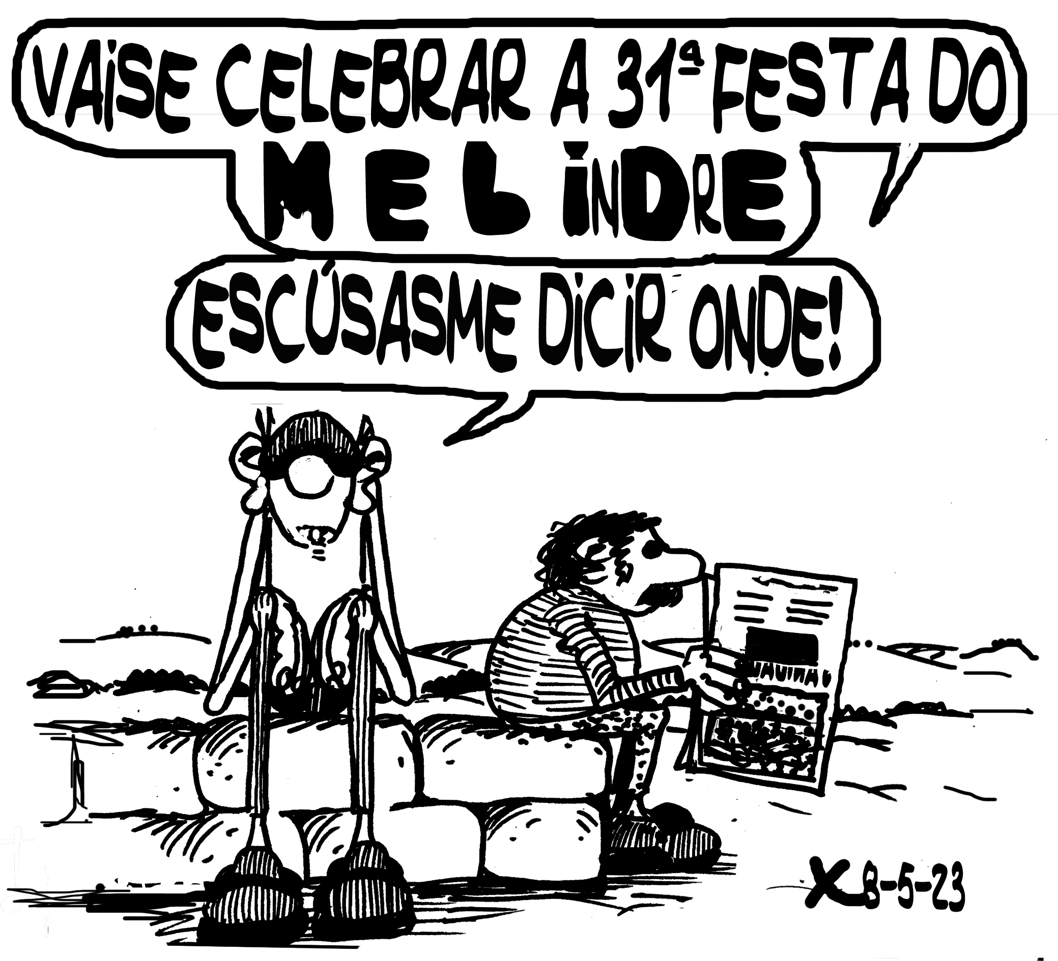 Viñeta de O Carrabouxo do 8 de maio de 2023