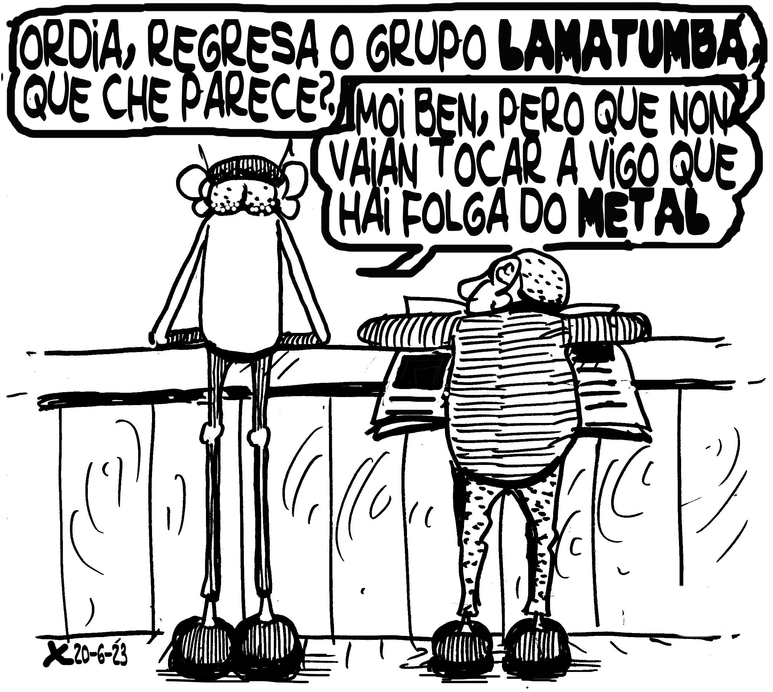 Viñeta de O Carrabouxo do 20 de xuño de 2023