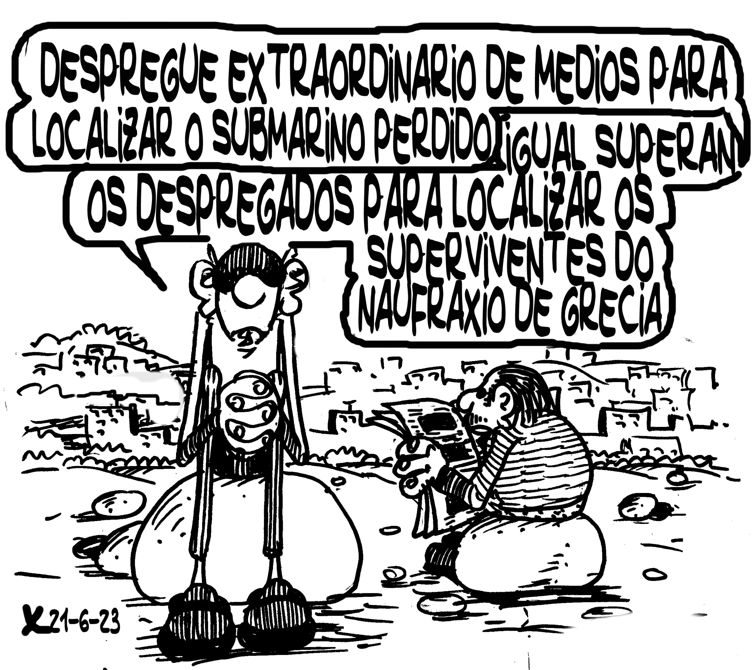 Viñeta de O Carrabouxo do 21 de xuño de 2023