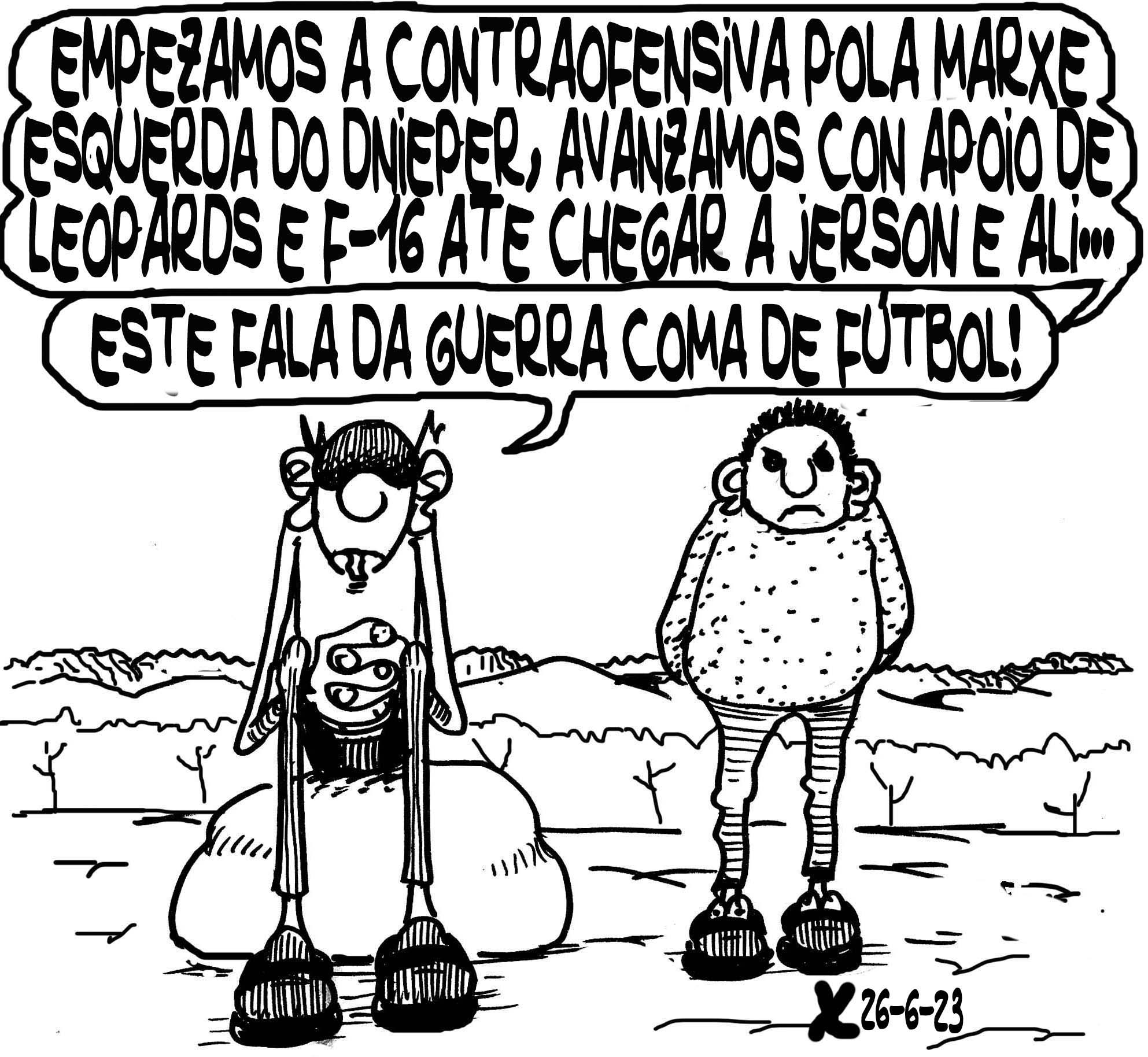 Viñeta de O Carrabouxo do 26 de xuño de 2023