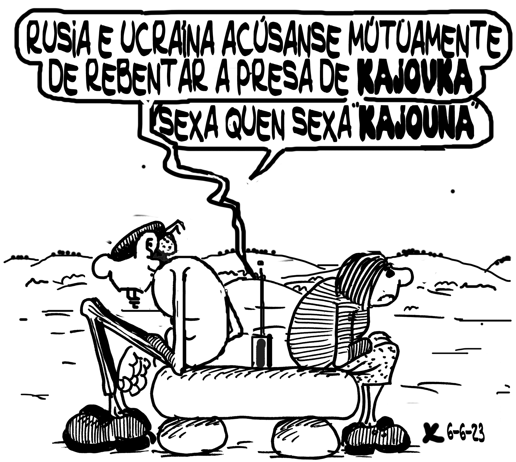 Viñeta de O Carrabouxo do 6 de xuño de 2023