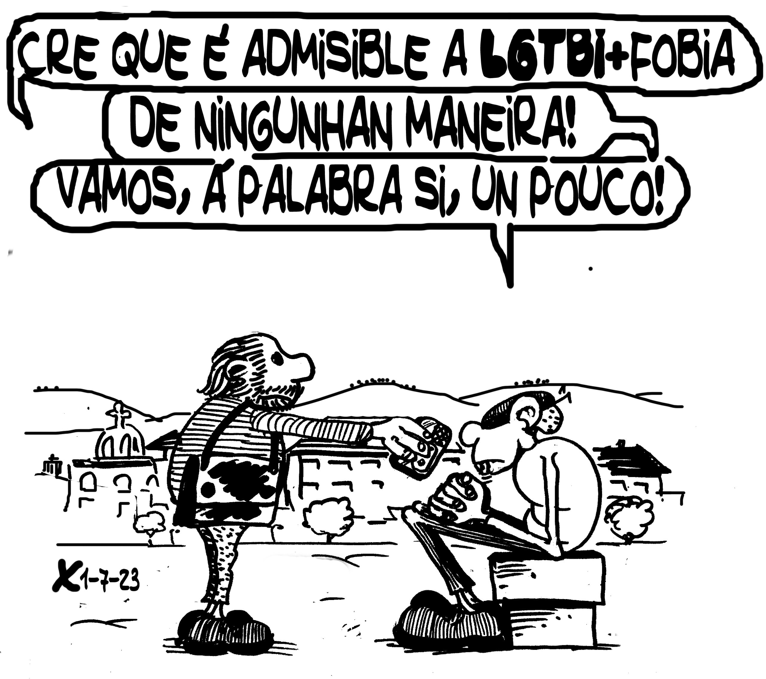 Viñeta de O Carrabouxo do 1 de xullo de 2023