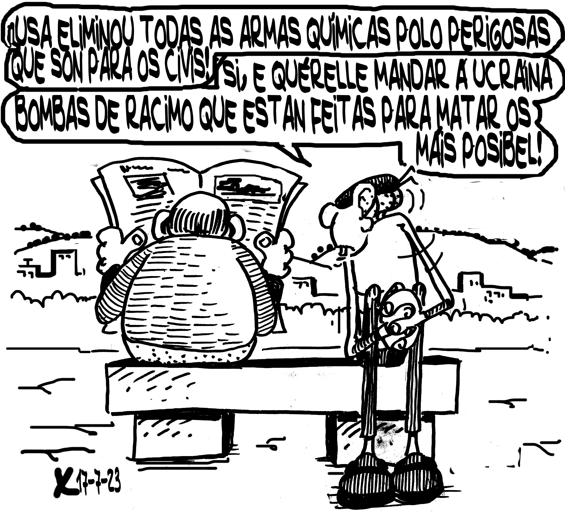 Viñeta de O Carrabouxo do 19 de xullo de 2023