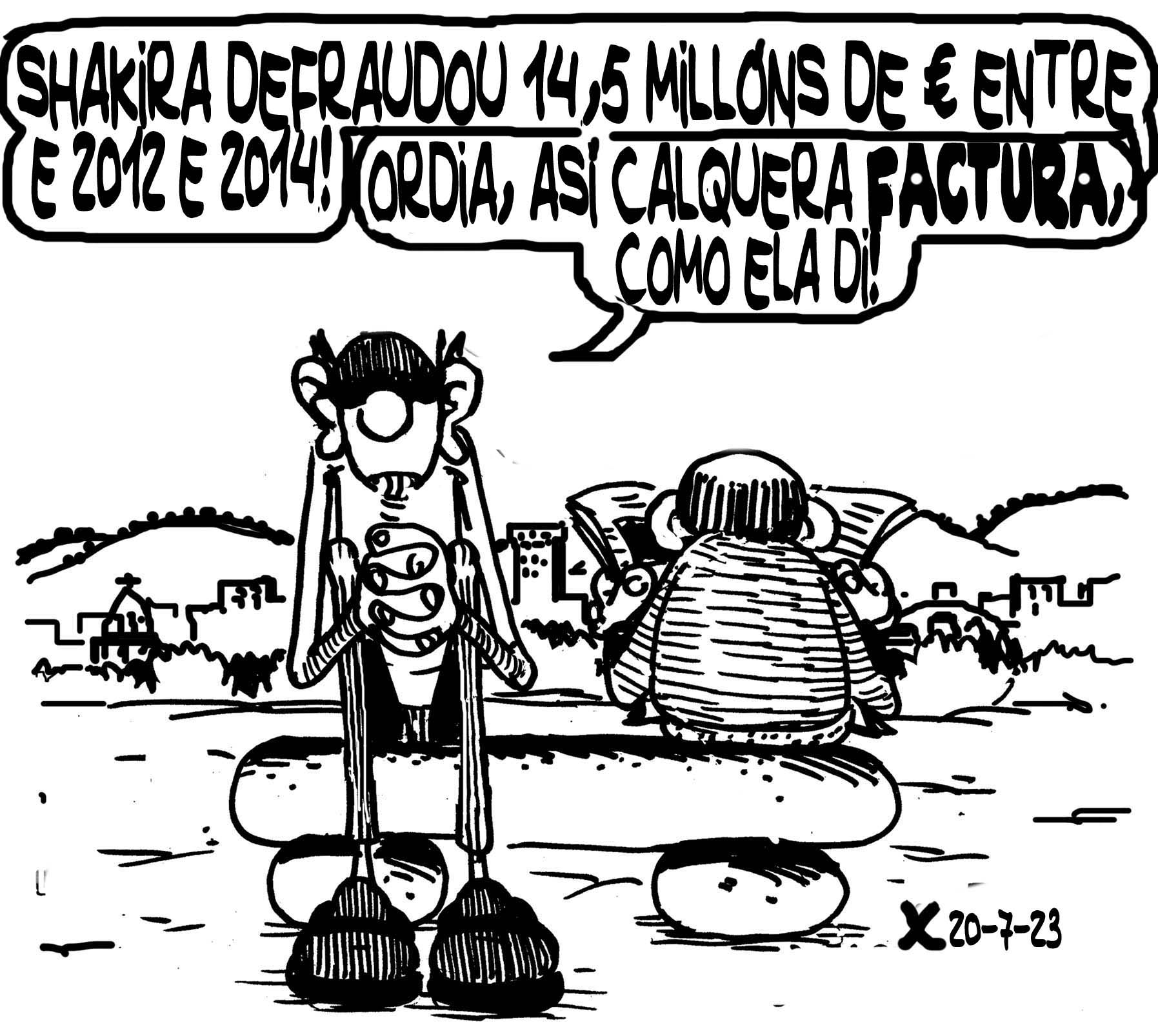 Viñeta de O Carrabouxo do 20 de xullo de 2023