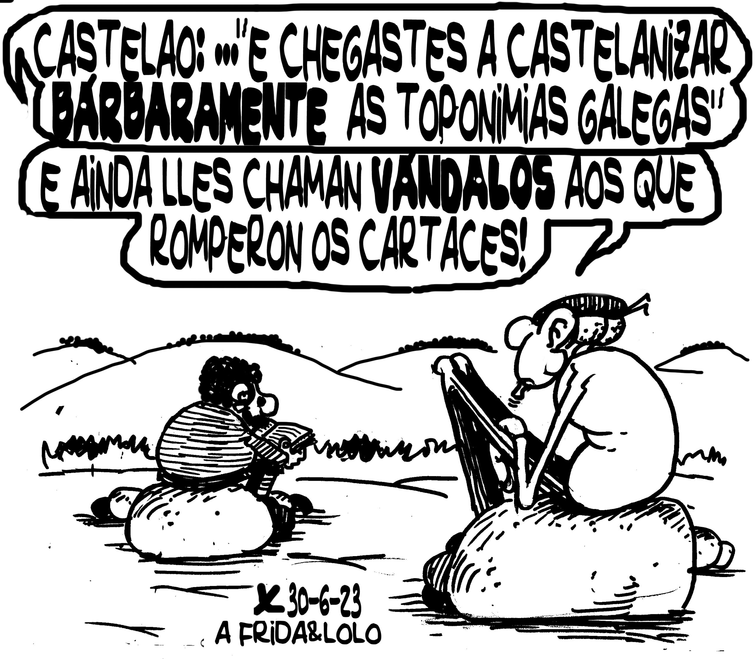 Viñeta de O Carrabouxo do 30 de xuño de 2023