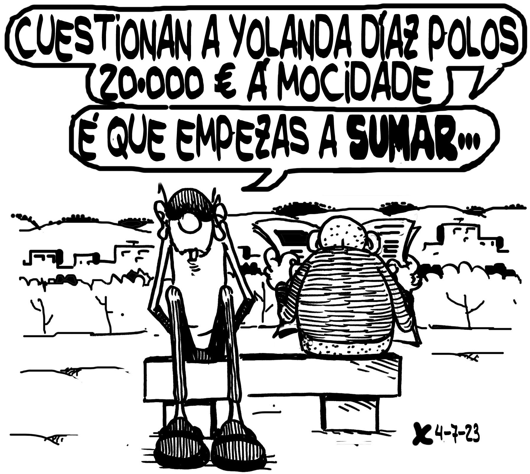 Viñeta de O Carrabouxo do 4 de xullo de 2023