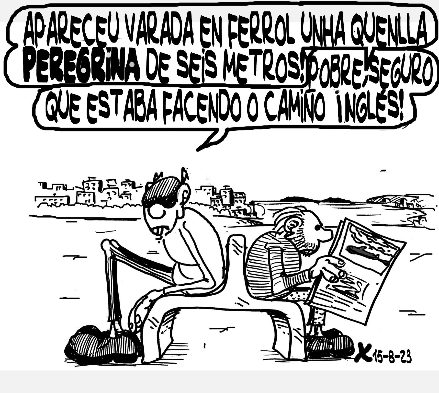 Viñeta de O Carrabouxo do 15 de agosto de 2023