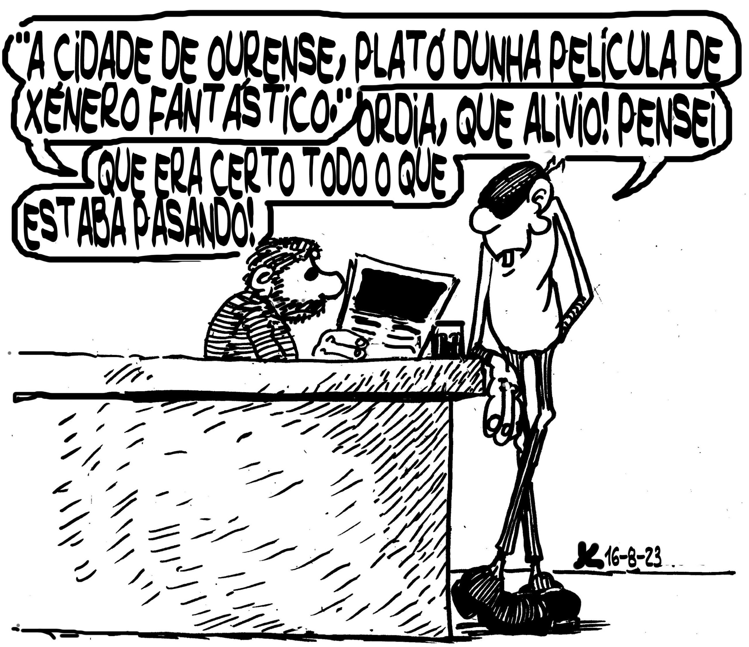 Viñeta de O Carrabouxo do 16 de agosto de 2023
