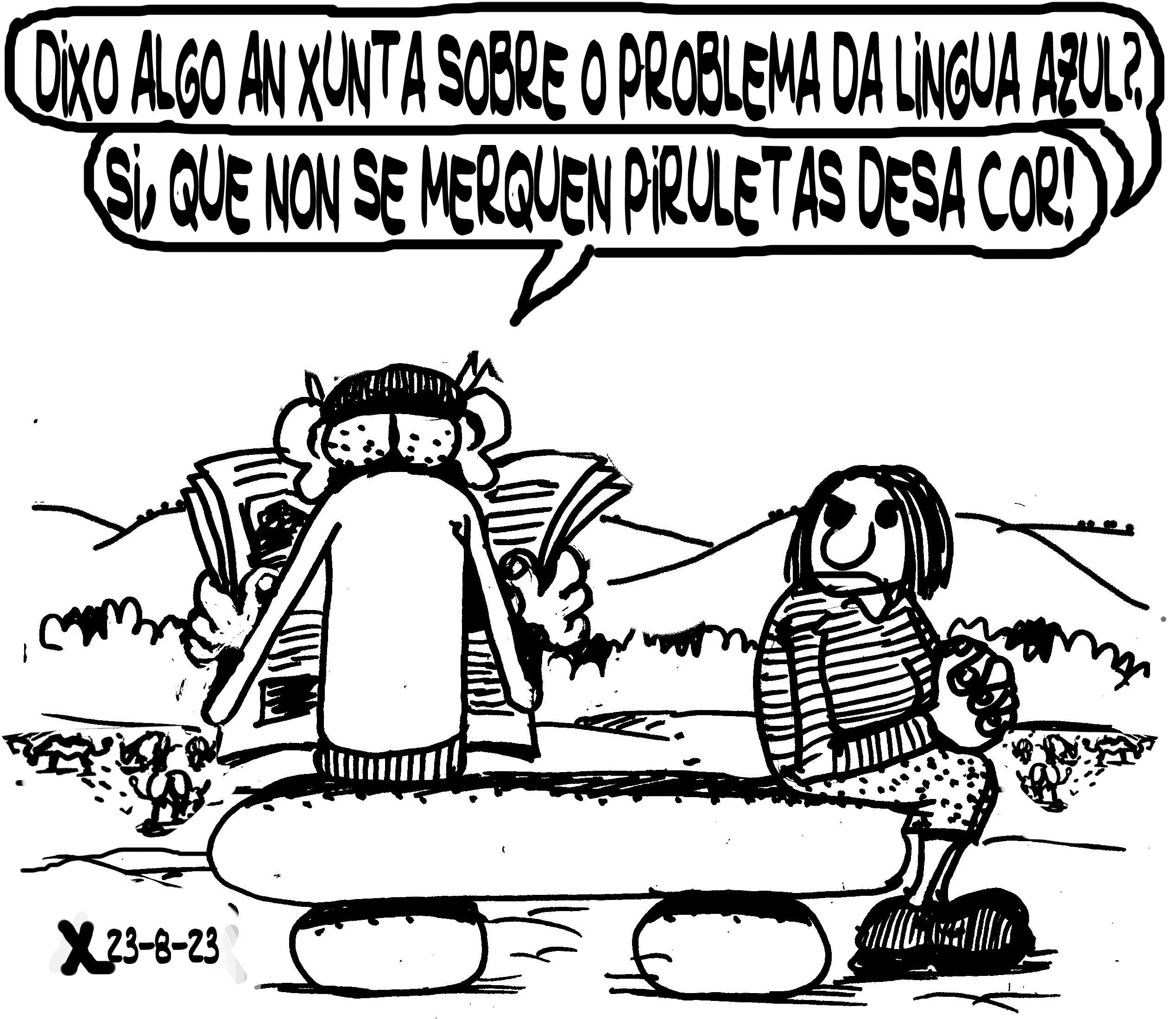 Viñeta de O Carrabouxo do 23 de agosto de 2023