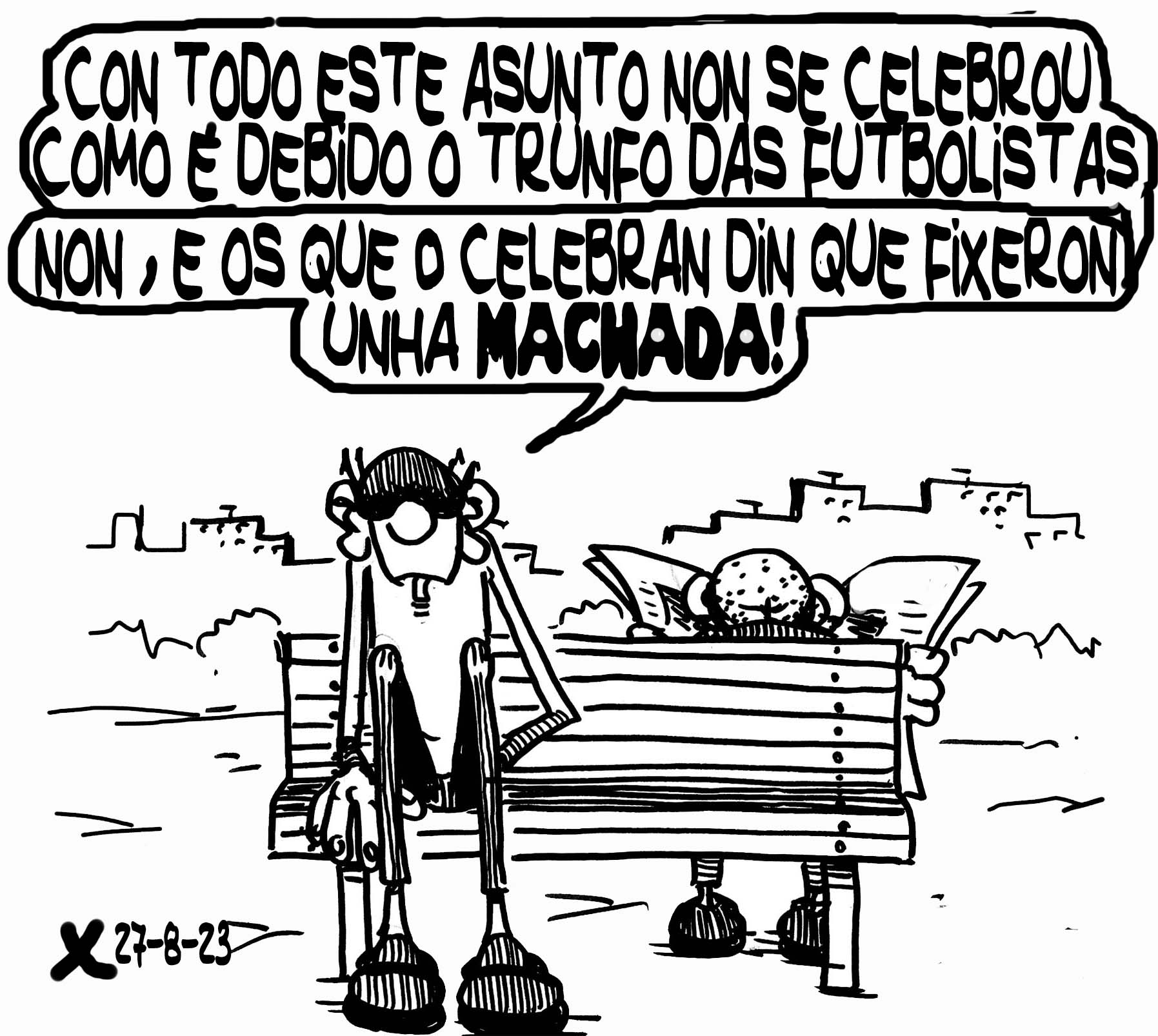 Viñeta de O Carrabouxo do 29 de agosto de 2023